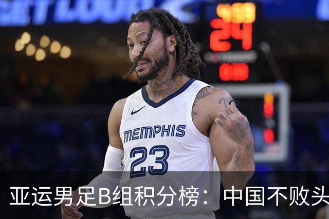 亚运男足B组积分榜：中国不败头名出线 朝鲜末轮逆转升第二