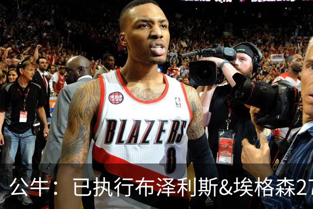 公牛：已执行布泽利斯&埃格森27-28赛季的球队选项